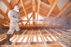 attic insulation removal process
